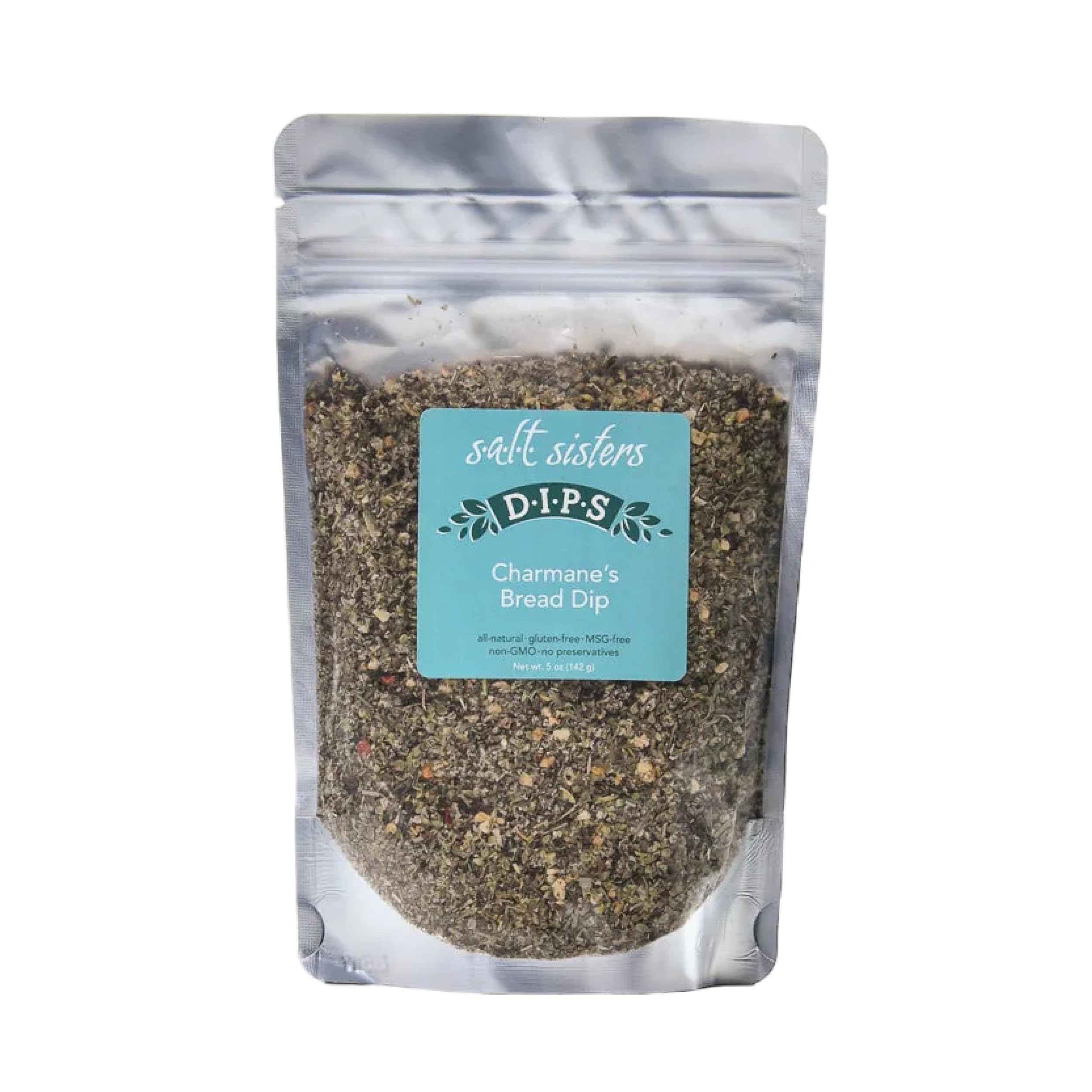 s.a.l.t sisters Charmane's Bread Dip - Value Size Bold Italian Herb & Spice Blend for Extra Virgin Olive Oil Dipping - Versatile Use for Rubs and Dressings (5 Ounces)