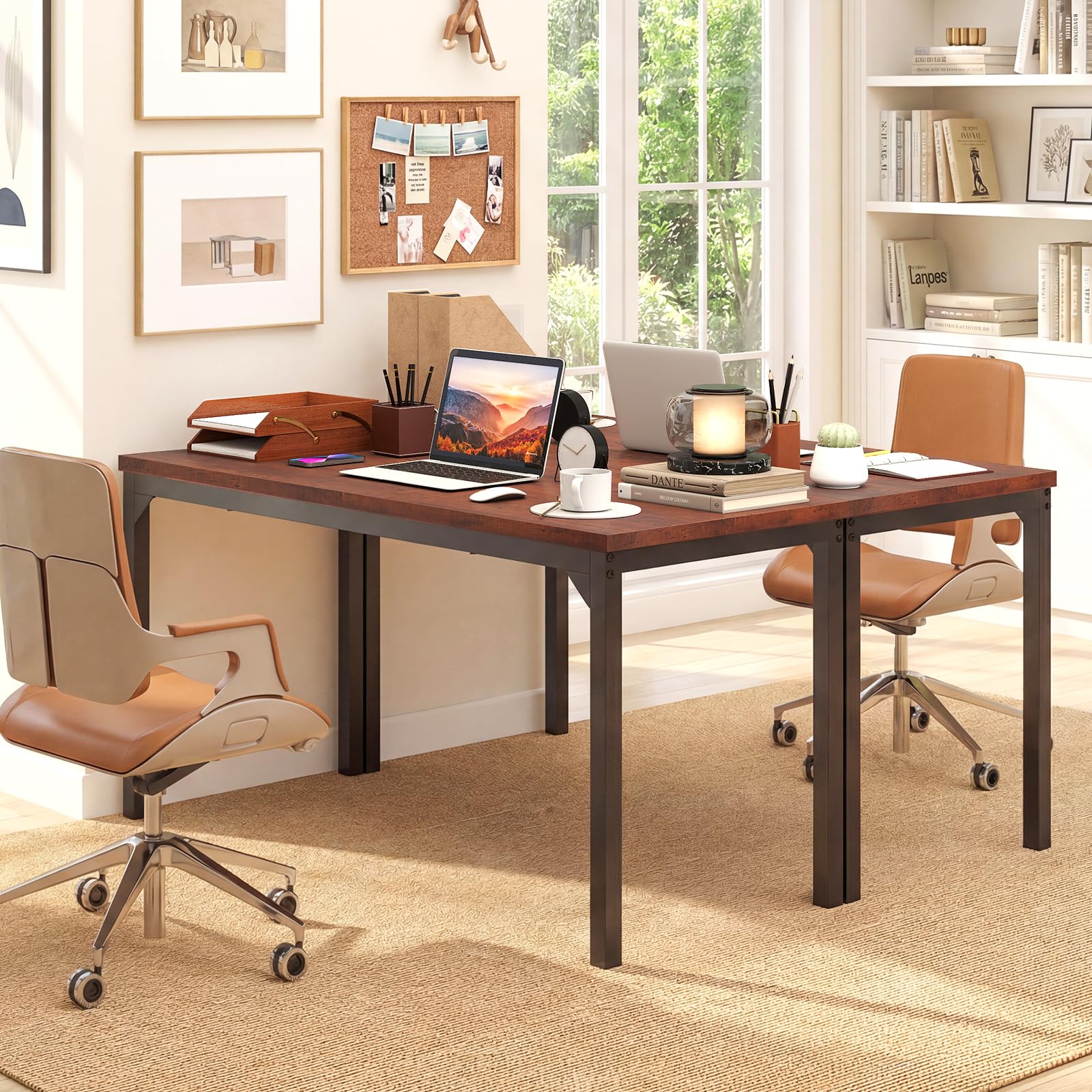 Amazon.com: Tangkula Conference Table Set of 4, Rectangular