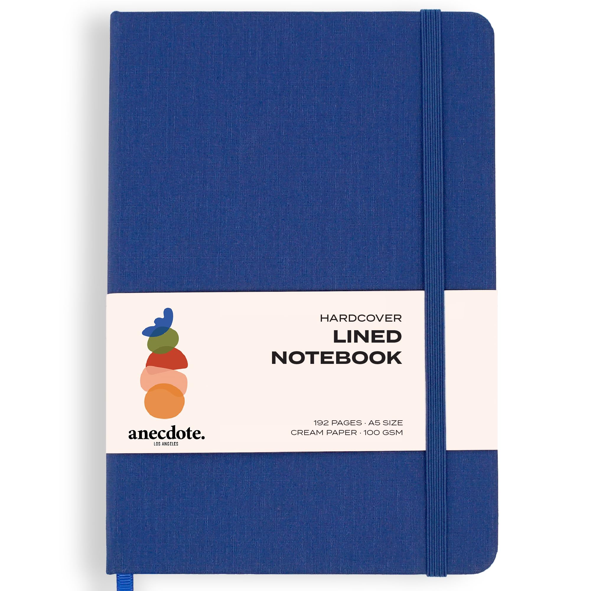 ANECDOTE. Lined Journal Notebook, 192 Pages, A5 size: 8.3" x 5.4", Thick 100 GSM Paper, Ruled, Hardcover. Journal for Women and Men, Perfect Notebook for School, Work and Travel — image 1
