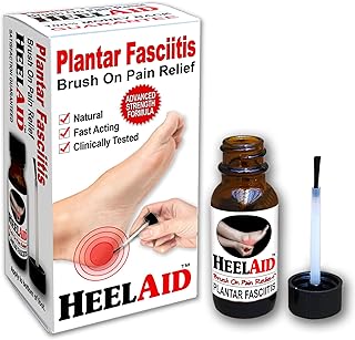 New Plantar Fasciitis Brush-On Heel Rapid Pain Relief. Doctor Developed, Clinically Tested, Natural Ingredients Specially Formulated to Penetrate Deep to The Fascia and Relieve Pain.