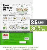 Vista 5 de Purina Litter Tidy Cat Breeze Pellets, 3.5 libras, 2 paquetes, edición limitada