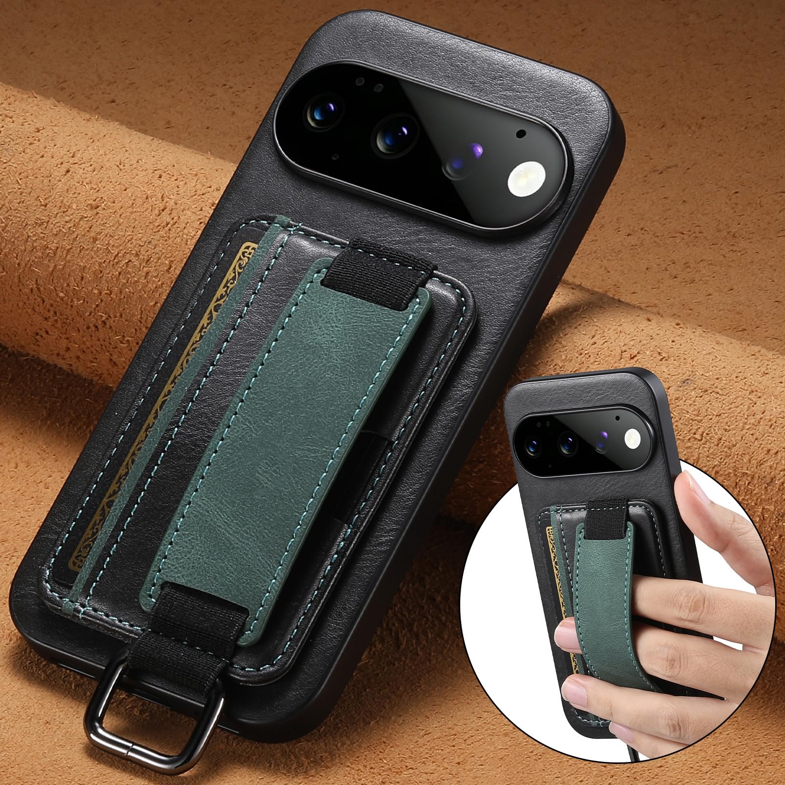 Etui do Google Pixel 11 Pro XL/ 11 Pro / 11, regulowany pasek na nadgarstek
