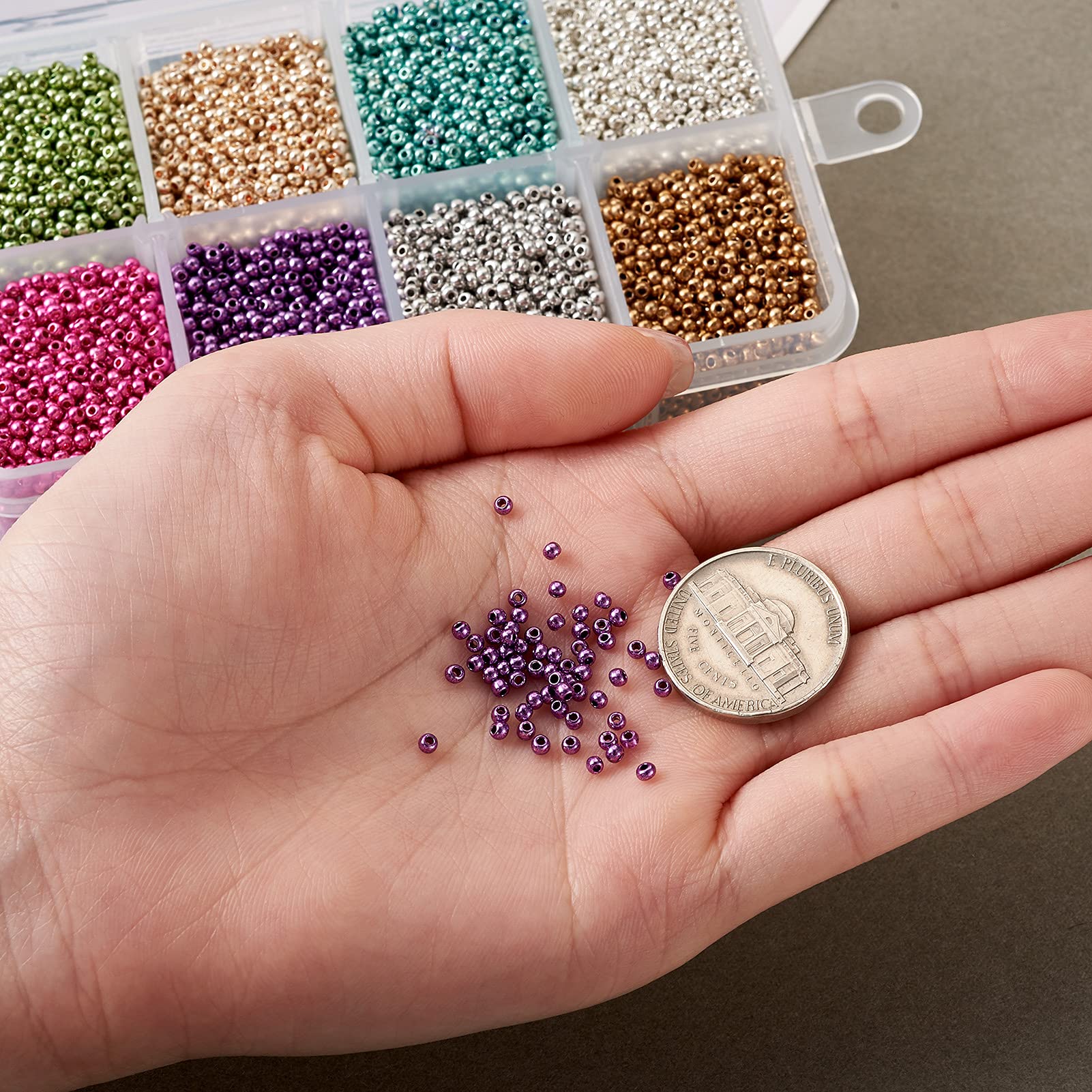 Cheriswelry 100pcs 8mm tondo cat eye perline pendenti 10 colori