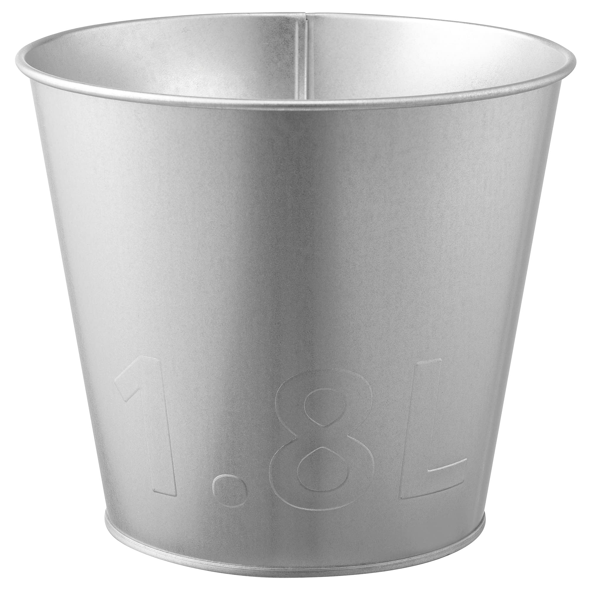 Pot de fleurs galvanisé 15 cm ÅKERBÄR pour protéger vos plantes du gel