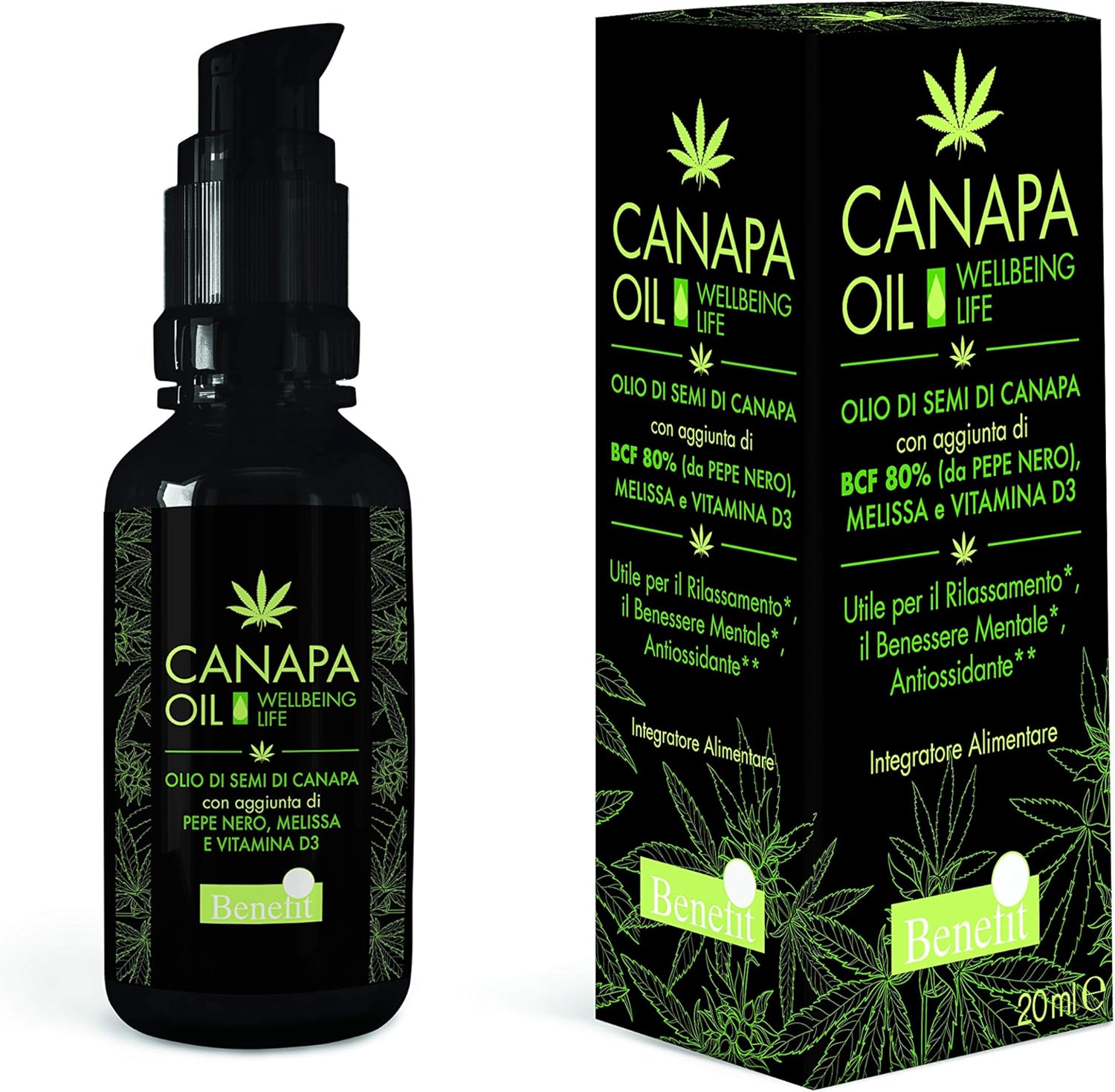 olio cbs per il dolore con thc