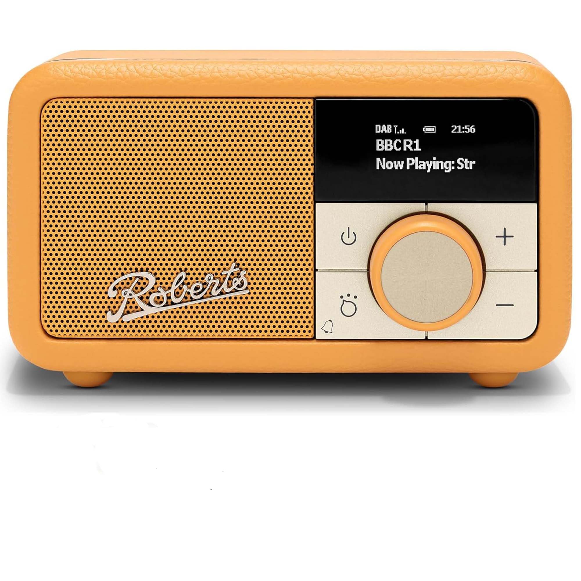 Roberts Revival PETITE2 - Radio Digital FM/Dab/Dab+ con Bluetooth, Color Amarillo Sunburst