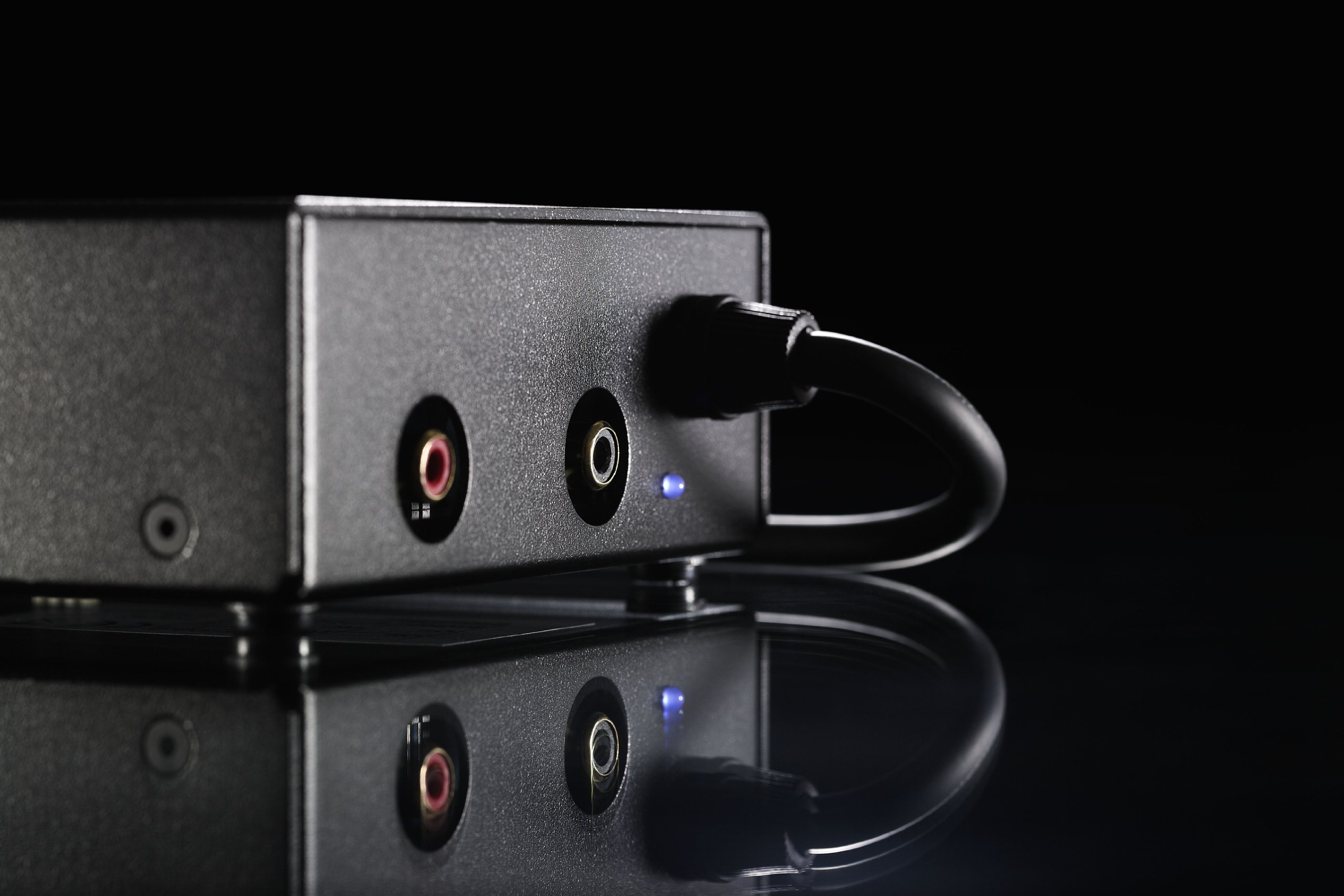 Lehmann - Preamplificatore phono Audio Black Cube (MM/MC, 113 x 108 x 45 mm), nero