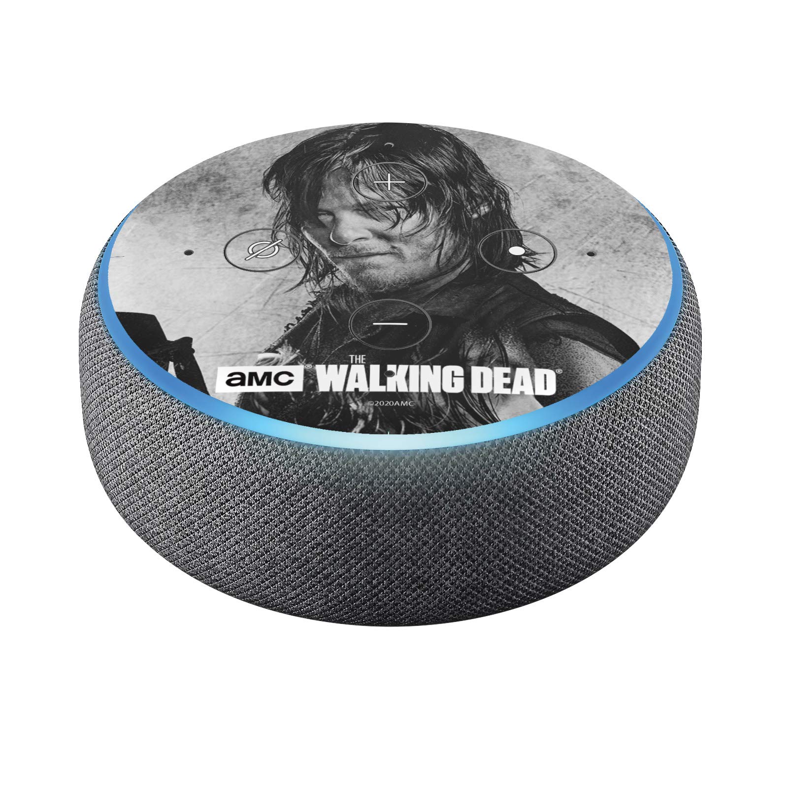 Skin Adesiva The Walking Dead Per Echo Dot (3a Gen.) - Design Ufficiale AMC - Protezione Personalizzata