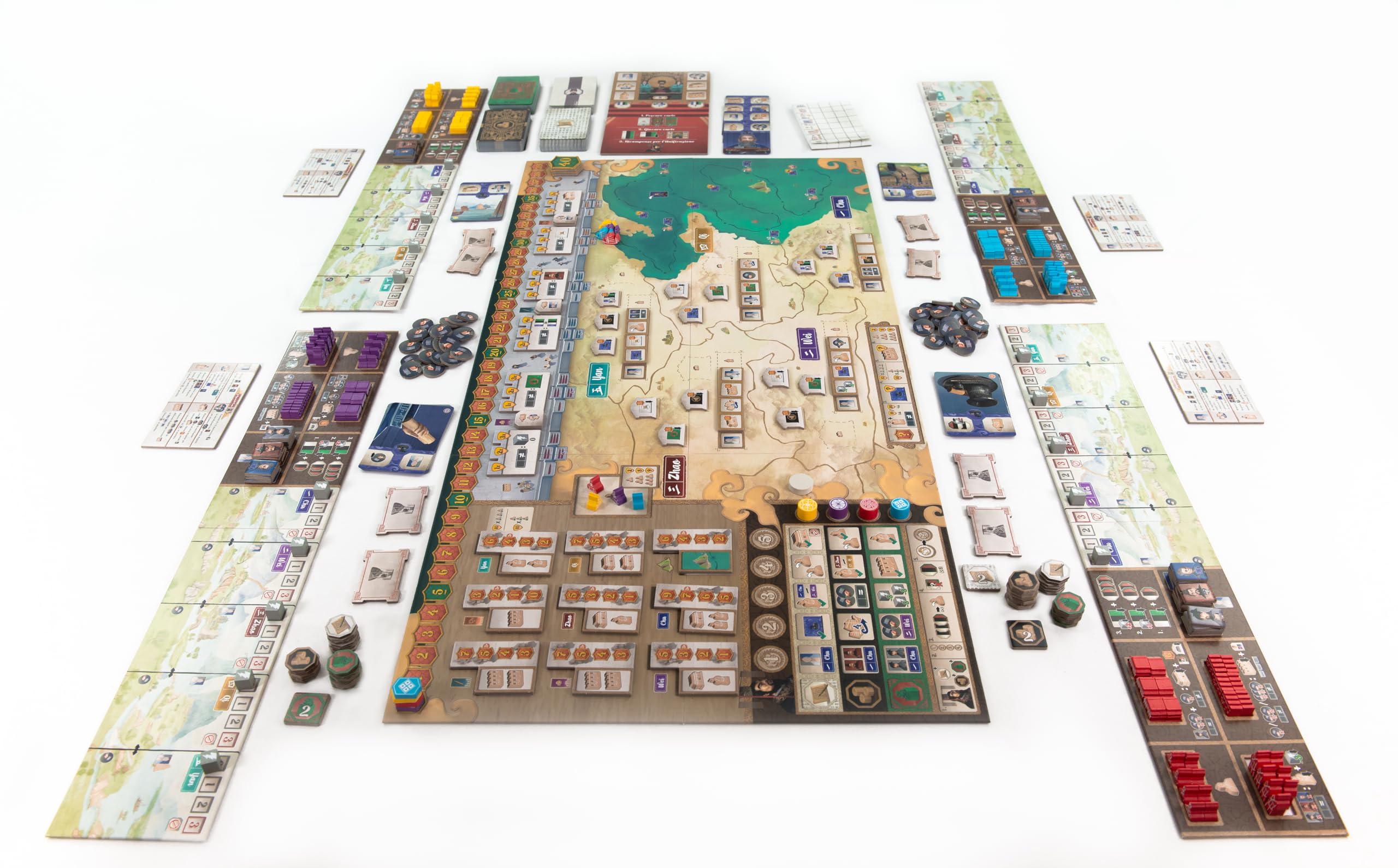 Zhanguo: Il Primo Impero - Gioco di Strategia - Età 14+ - 1-4 Giocatori - 60-120 Minuti