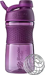 Garrafa coqueteleira BlenderBottle SportMixer, 590 ml, Plum