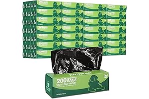 Sherr Dog Poop Bags Rolls for Small Dogs, 60 Rolls 12000 Count