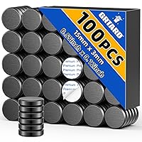 Vista 25 de Grtard 20 productos pequeños para manualidades con respaldo adhesivo, productos de cerámica para manualidades, círculo redondo. Producto perfecto