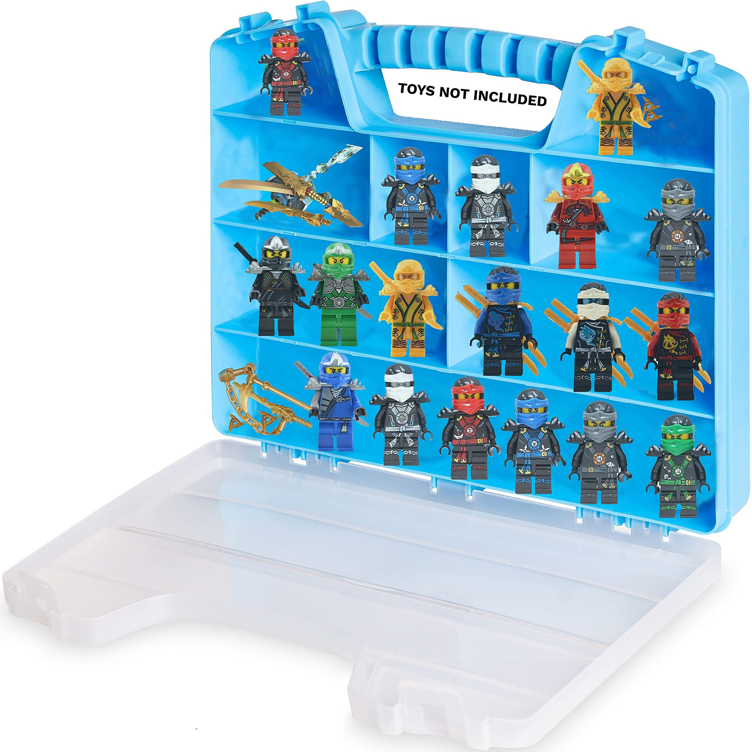 Super Strong & Longest Lasting Carrying CASE for Video Action Figures - Legit Figure Toy Protector & Organizer Storage Carry Box
