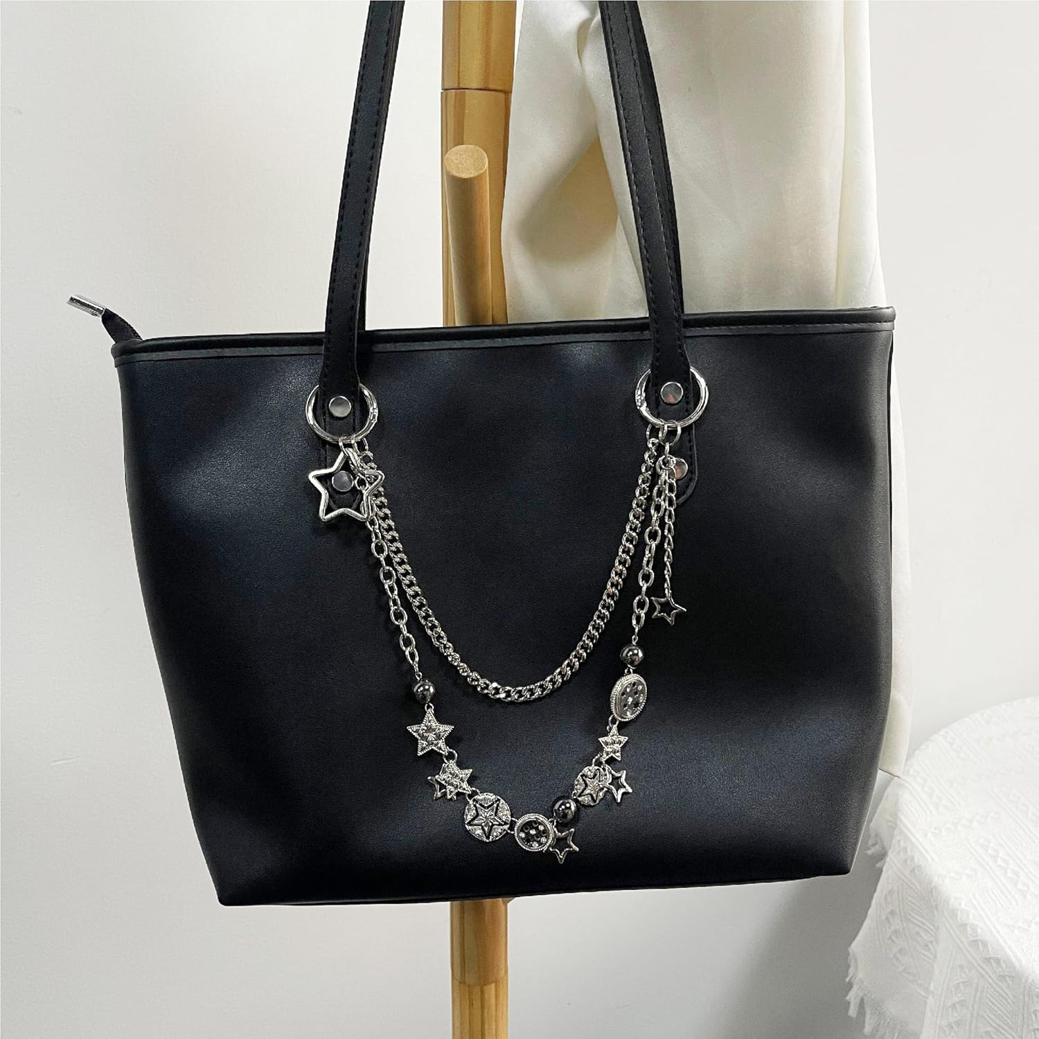 QTMY Chain Keychain Bag Charms for Handbag Purse Backpack Accessories for Bogg Bag,785 - Image 7