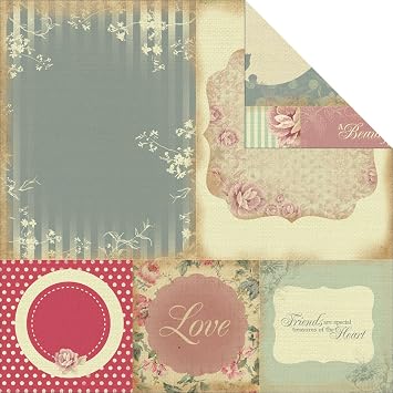 Kaisercraft Magnolia Grove 12 by 12-Inch Scrapbook Paper, Stylish