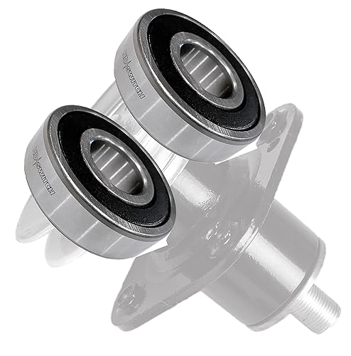 HD Switch - Paquete de 2 - Kit de reconstrucción de rodamientos de husillo de hoja 51520900 compatible con Ariens Zoom y Gravely ZT34 ZT42 ZT50 con