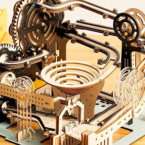 Miniatura 7 de bennama Juego de rompecabezas de madera 3D con diseño de mármol, kits de modelos mecánicos con motor, rompecabezas y rompecabezas para