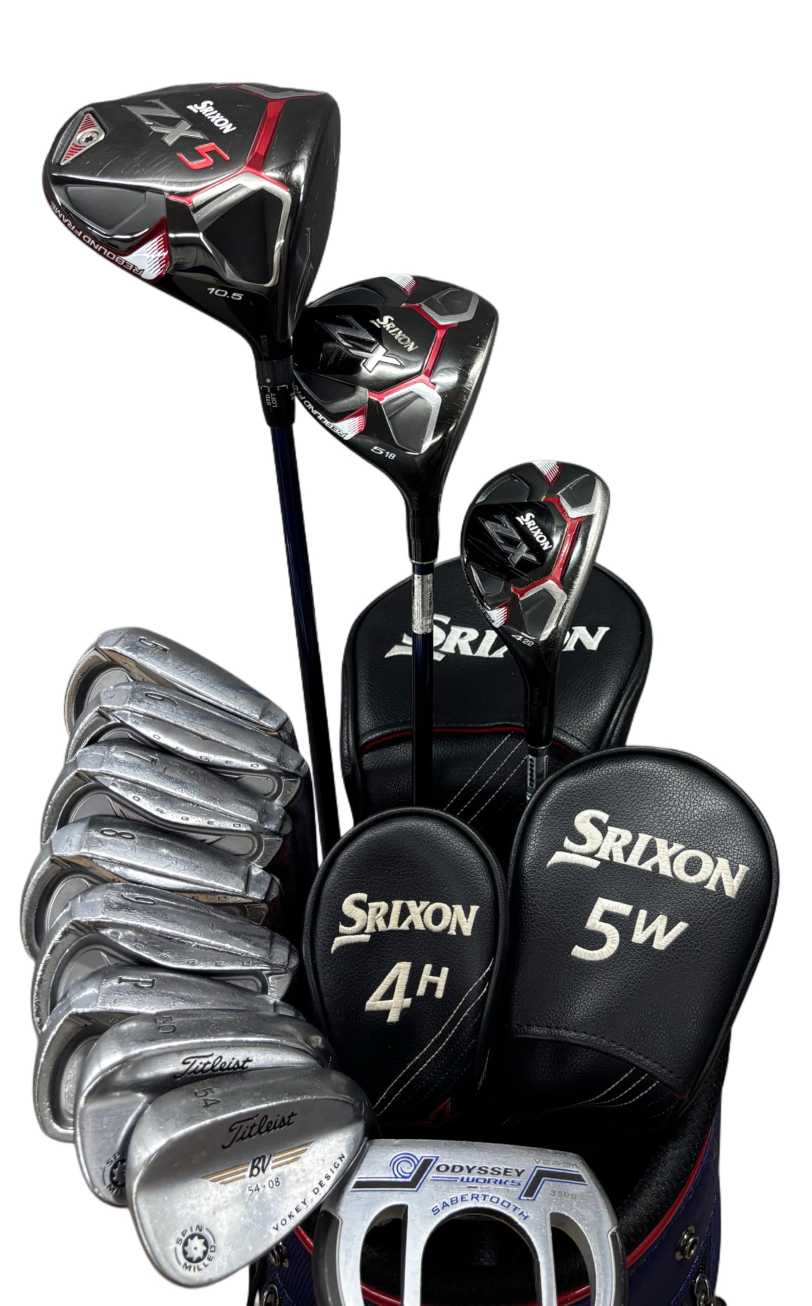 Amazon.co.jp: 【中古】ゴルフクラブセット メンズ スリクソン ZX5