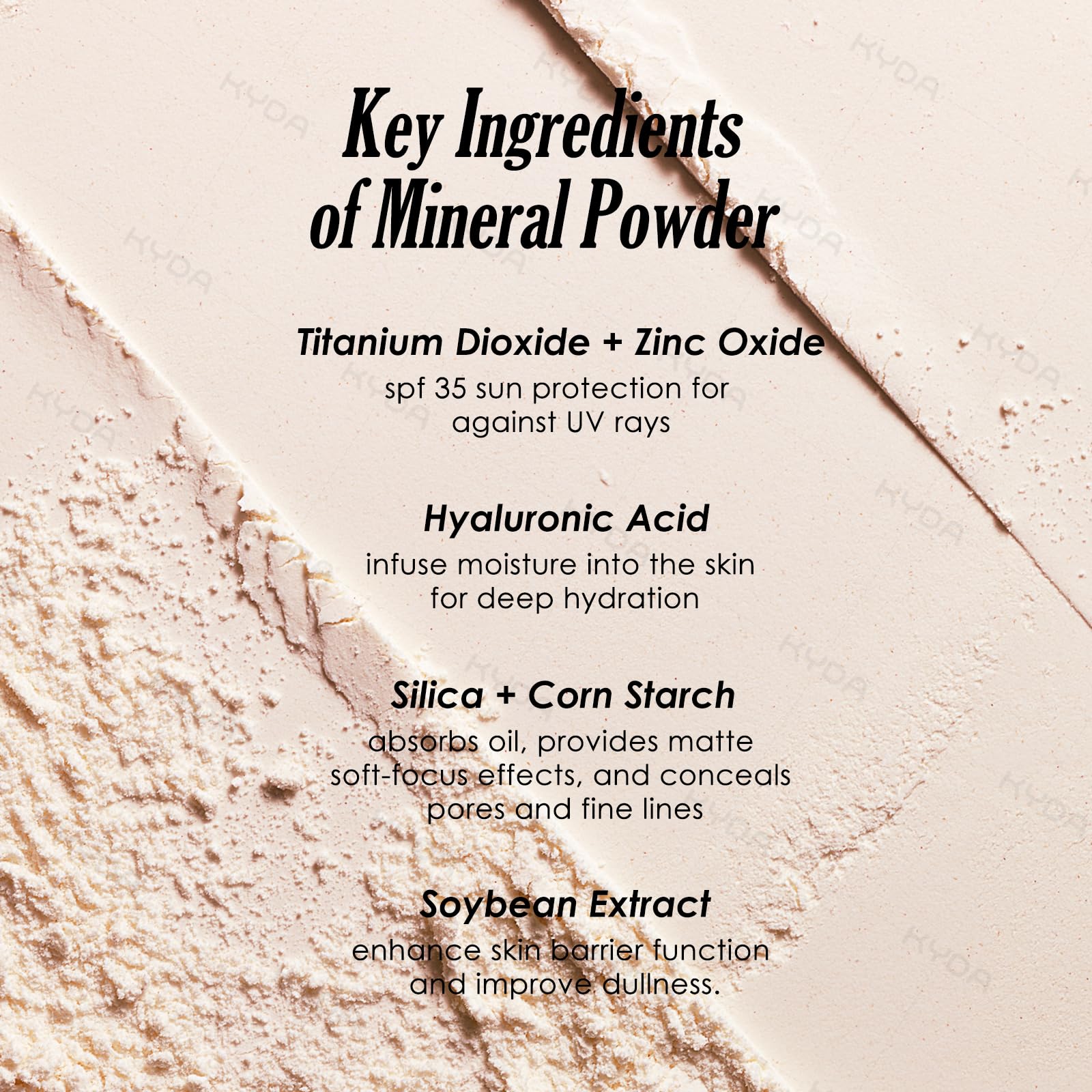 フェイスパウダー SAIMDANG 4K Actress Sun Protect Powder Amazon.com : KYDA 2 Pcs Mineral Sunscreen Powder for Face & Scalp