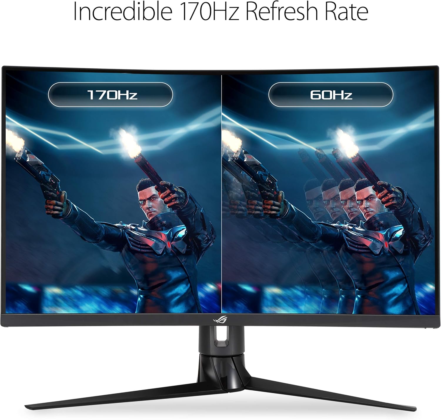 Super Brands ASUS ROG Strix 31.5” 1440P Curved Gaming Monitor (XG32VC), QHD (2560 x 1440), 170Hz, 1ms, Extreme Low Motion Blur Sync, FreeSync Premium Pro, HDMI DisplayPort USB 3.0 Type C, 125% sRGB, DisplayHDR 400 🛒 Crazy Deals ASUS ROG Strix 31.5” 1440P Curved Gaming Monitor (XG32VC), QHD (2560 x 1440), 170Hz, 1ms, Extreme Low Motion Blur Sync, FreeSync Premium Pro, HDMI DisplayPort USB 3.0 Type C, 125% sRGB, DisplayHDR 400