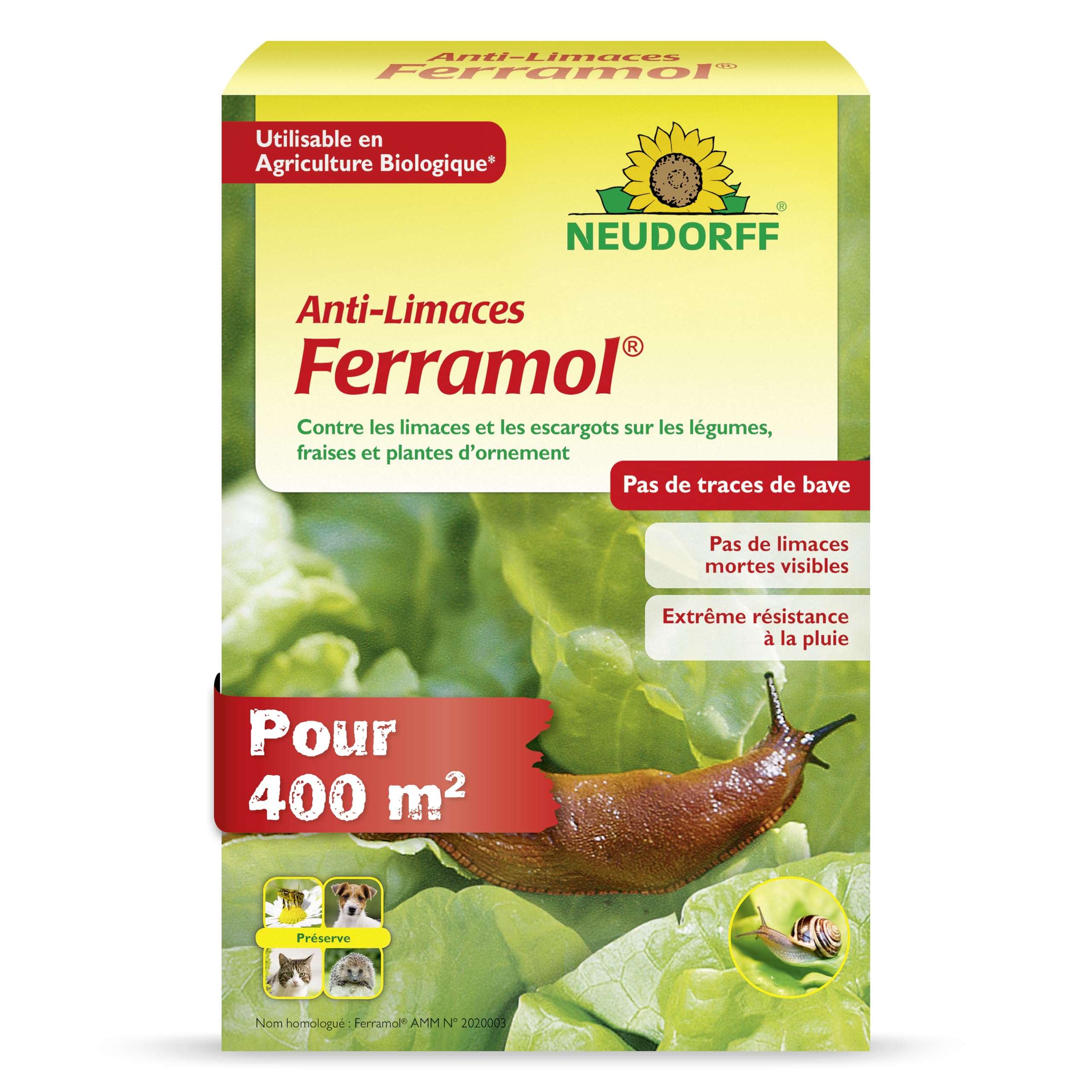 neudorff ferramol barrière anti-limaces