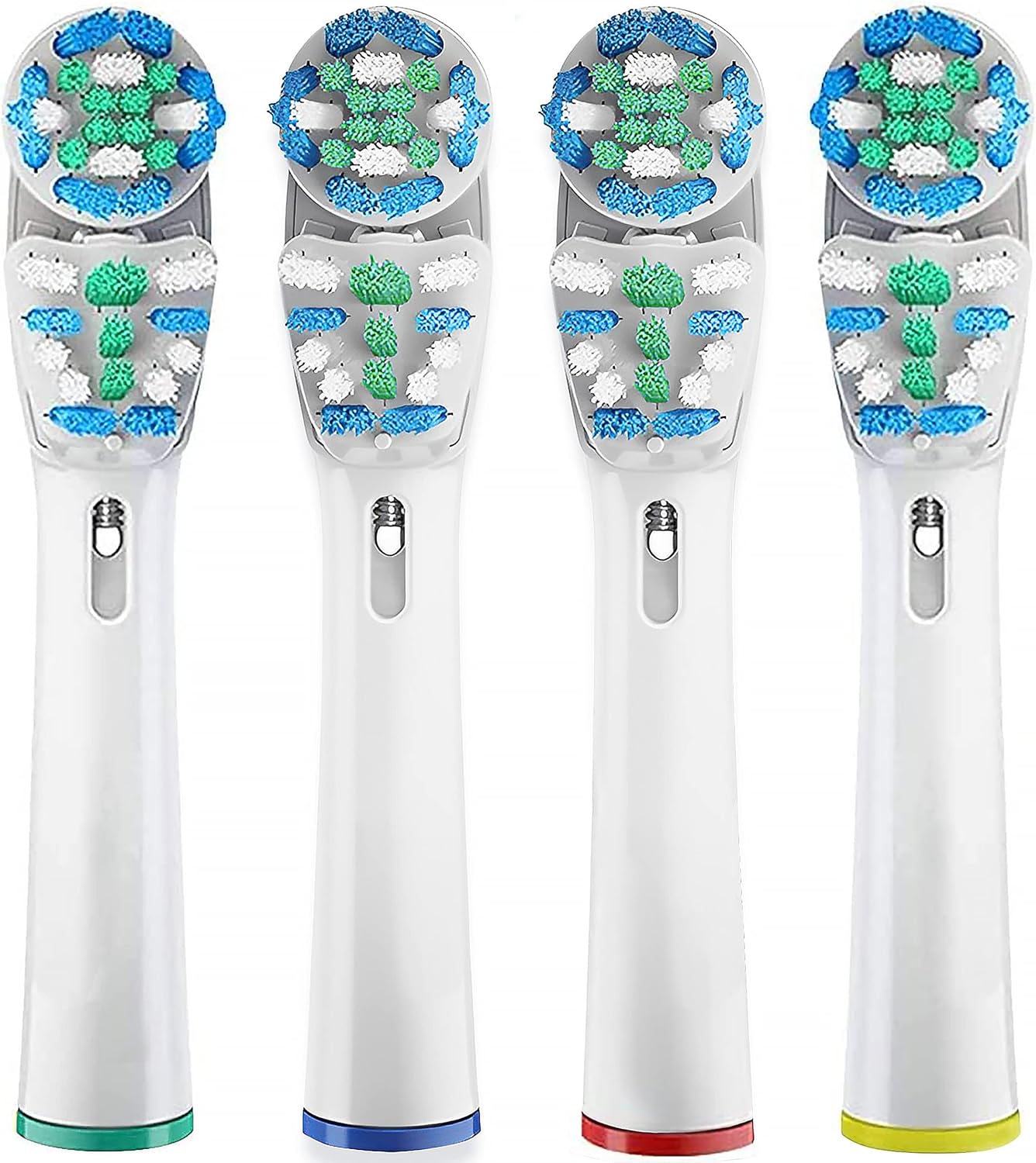 Eyryz 4 PCs OralB Toothbrush Head, Dual Clean Toothbrush Heads