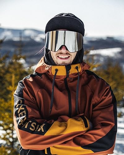 Miniatura 7 de SHINYPRO Gafas de snowboard Gafas de esquí OTG Anti Fog 2 Lens VLT 10% S3