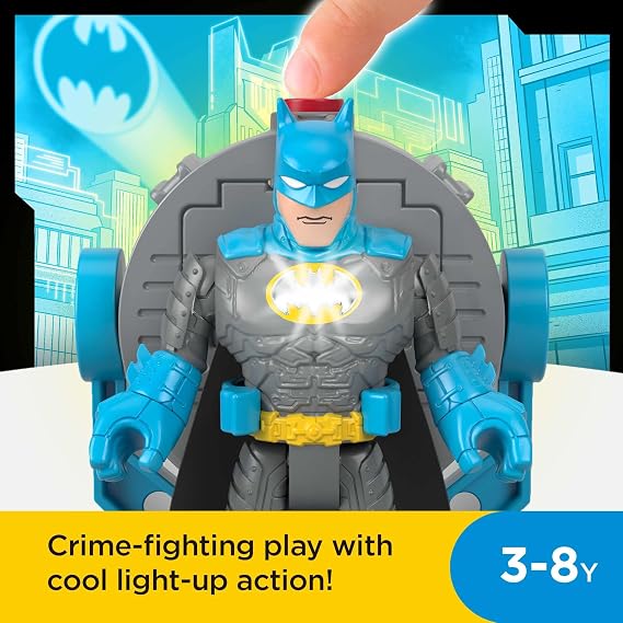 Fisher Price Imaginext DC Super Friends Bat-Tech Bat-Signal Figure Set, 3-8Y, HFD47