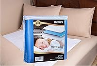 Vista 5 de Masirs Protector de sábana de colchón, algodón acolchado suave con capa impermeable para proteger tu colchón y mantener las sábanas y el lino secos.