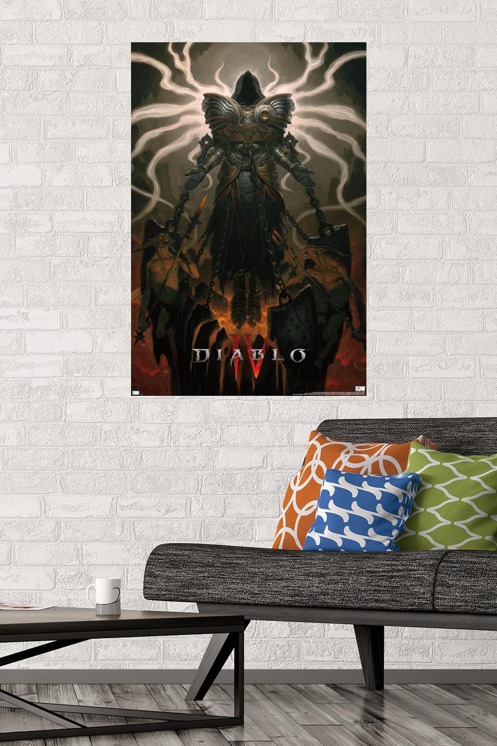 Amazon.com: Diablo 4 - Inarius Key Art Wall Poster, 34L