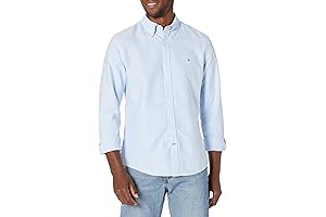 Tommy Hilfiger Men's Long Sleeve Button Down Oxford Shirt