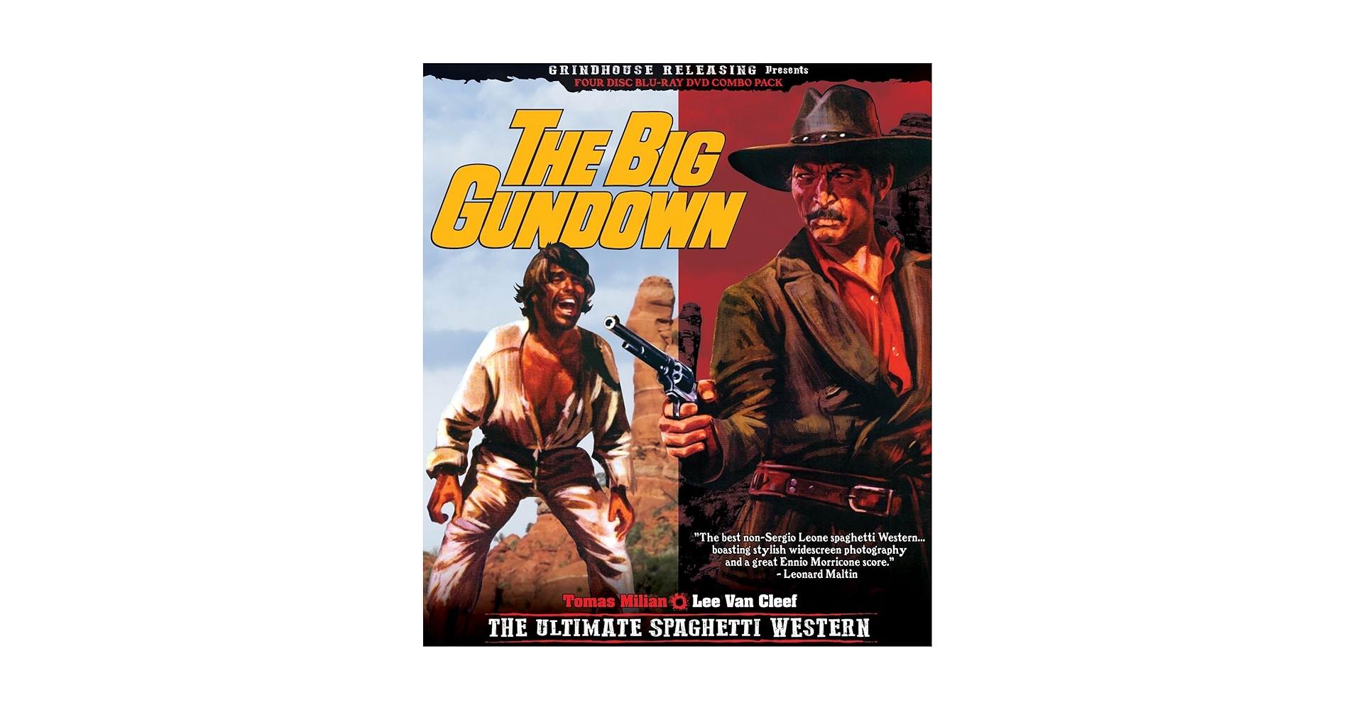 THE BIG GUNDOWN 特別版 DVD THE BIG GUNDOWN (1966) Deluxe 4 disc (2 Blu-rays + DVD + CD
