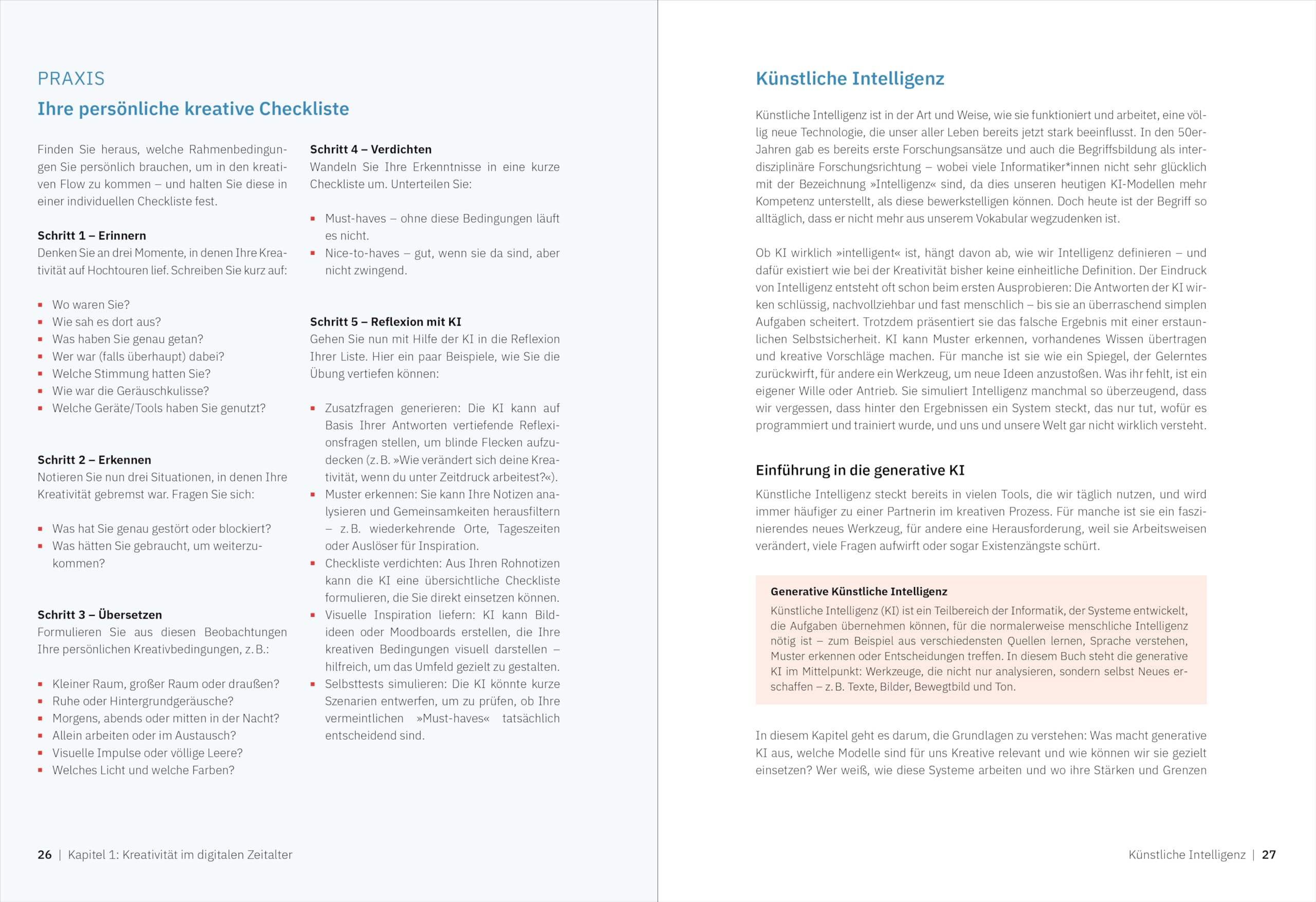 Ideenfindung mit KI: Konzeption, kreative Umsetzung, Präsentation. KI-powered Creativity: die neue Art des kreativen Schaffens
