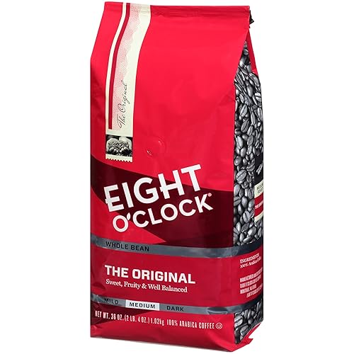 Eight O'Clock - Café en grano entero, The Original, 36 onzas (paquete de 1)