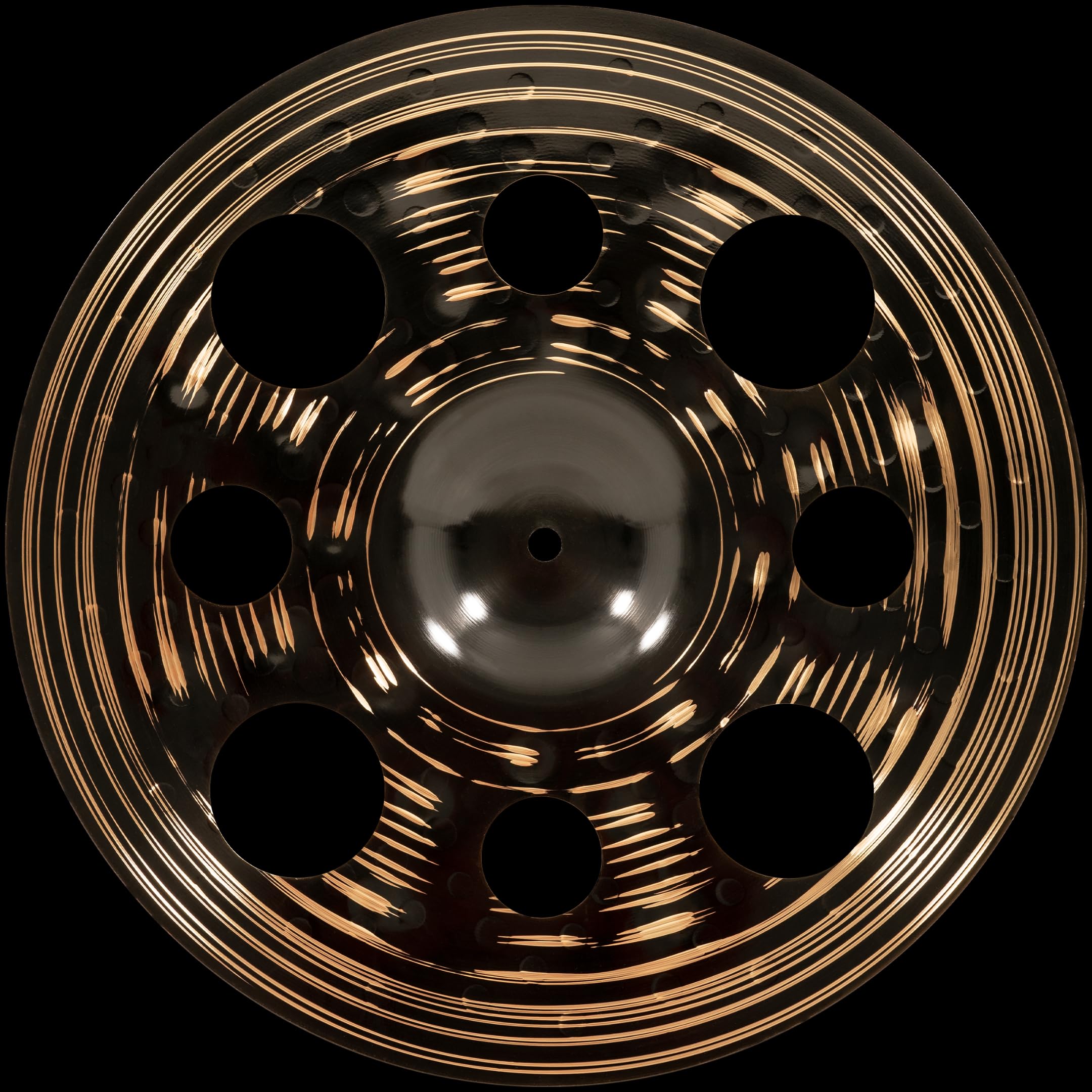 Meinl Cymbals Classics Custom Dark Trash Crash 16 pollici (40,64cm) Piatto per Batteria - Bronzo B12 Finitura Scura