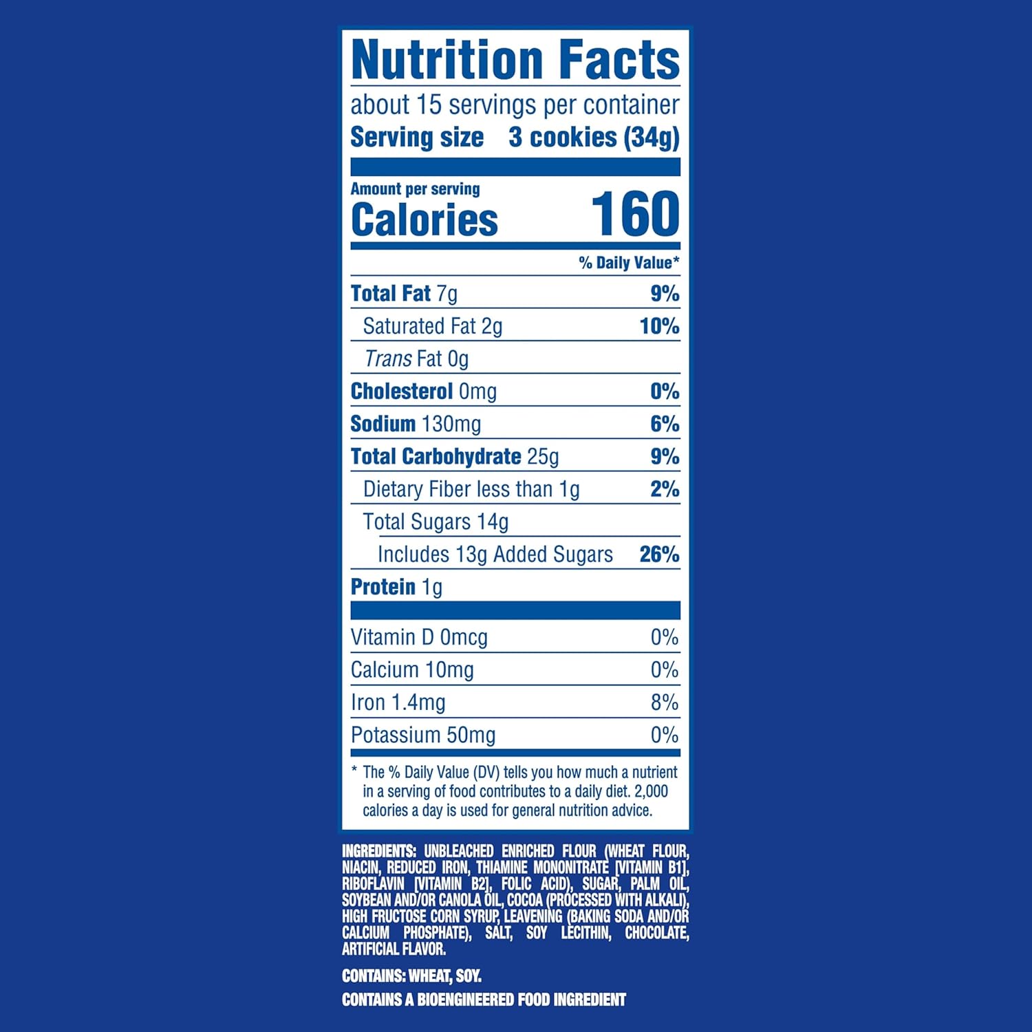 OREO Chocolate Sandwich Cookies, Family Size, 12 - 18.12 oz Packs