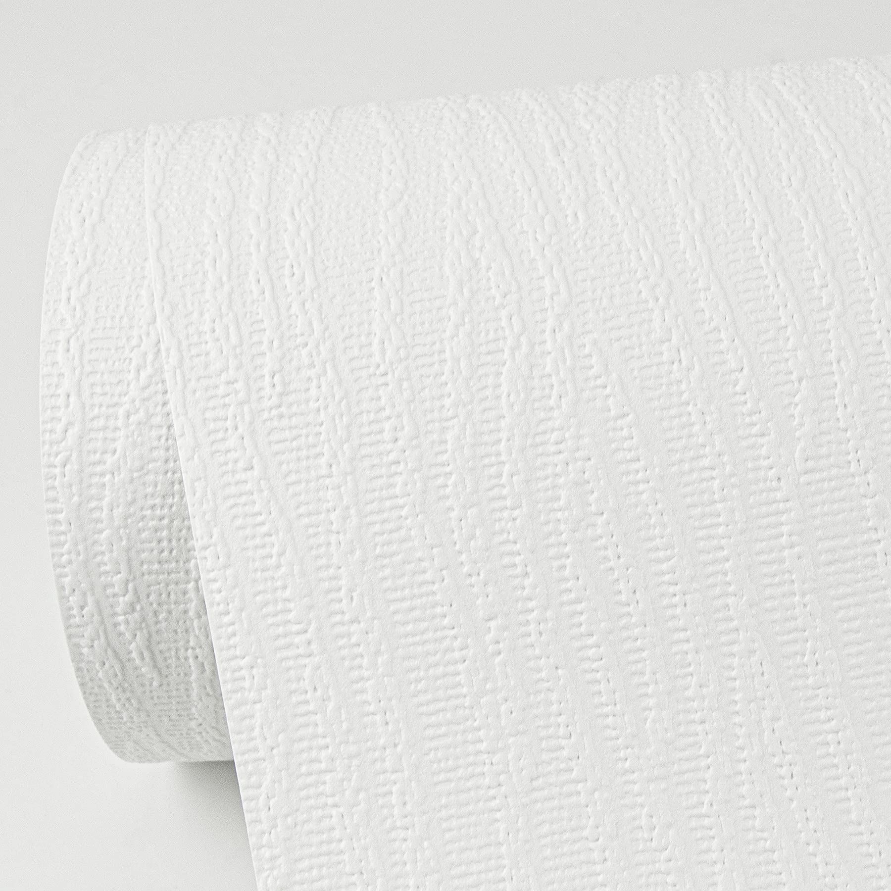A.S. Création Shades of White 508911 Paper Wallpaper 10.05 m x 0.53 m Textured White, White, Can Be Painted Over, 53 x 1005 cm - Image 2
