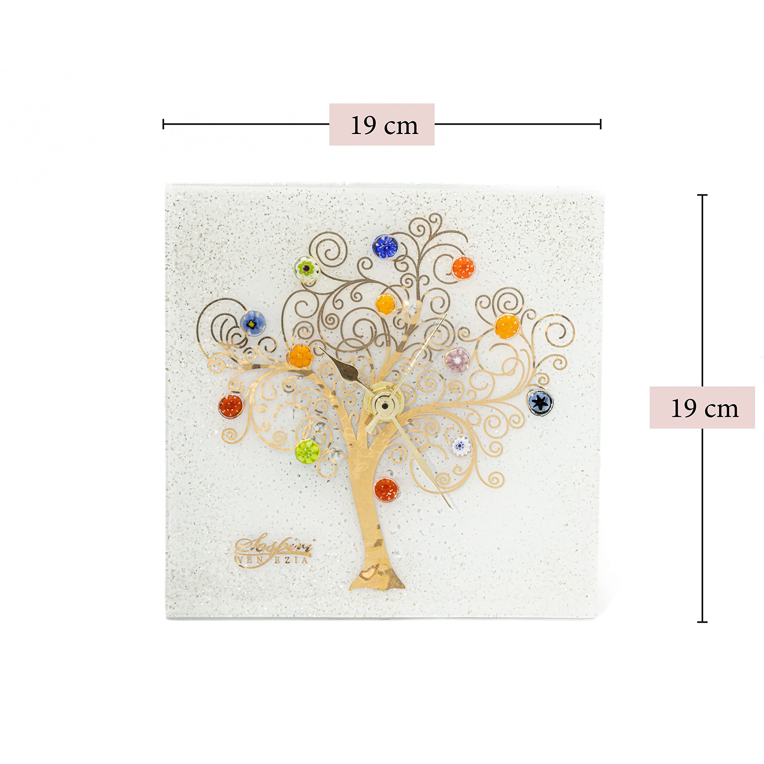 Vintage kroonluchter van Murano glas, Italië 1990 | €940