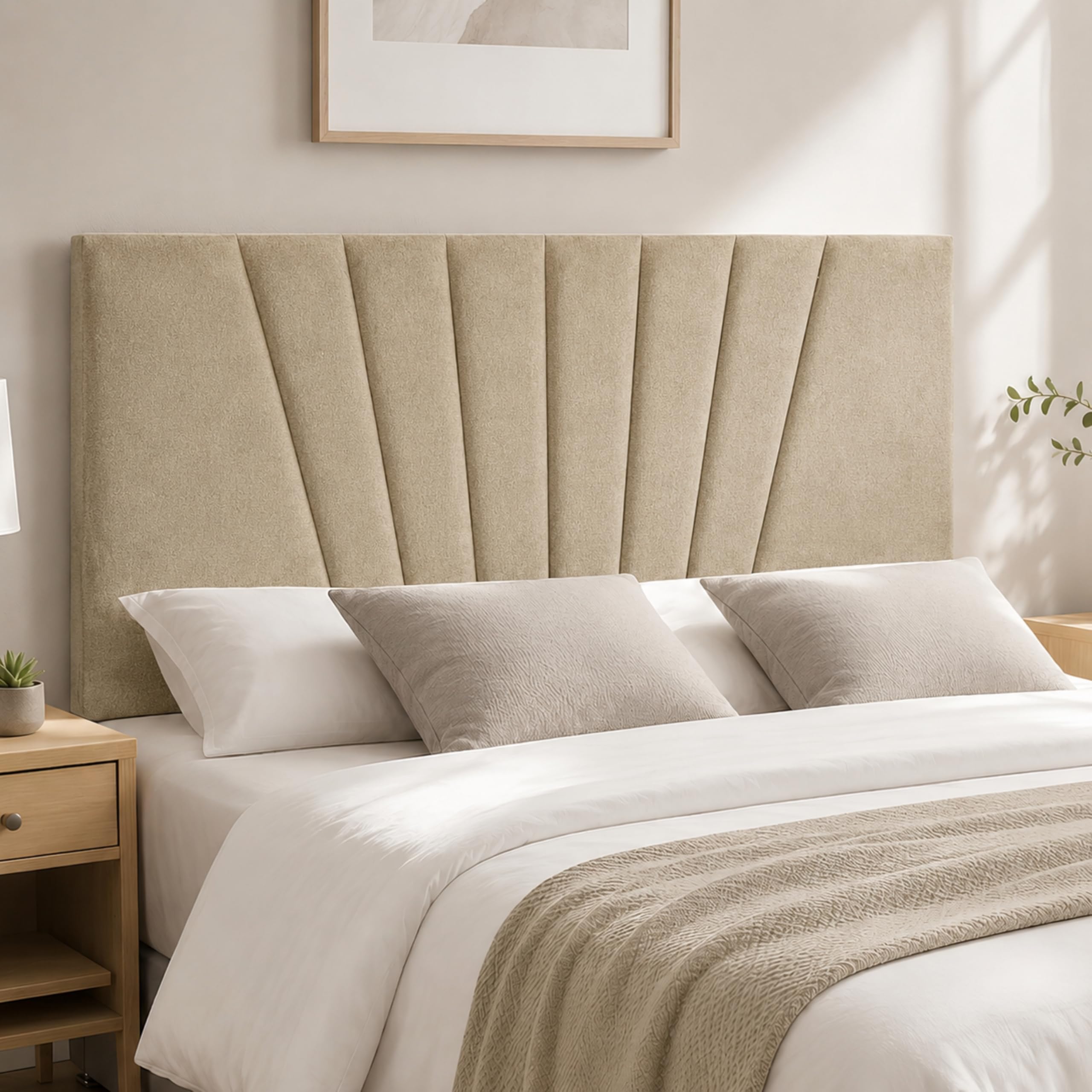 Headboards for Beds - 24” Divan Bed Headboard - Sunrise Plush Headboard