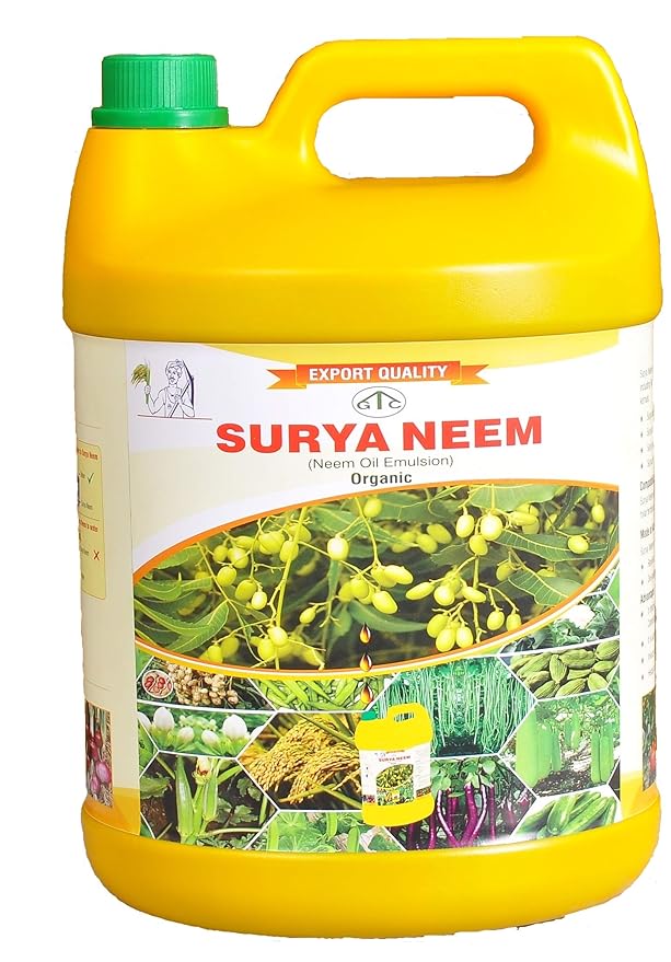 Organic Surya Neem Oil pesticide 500 ml Amazon.in Garden & Outdoors