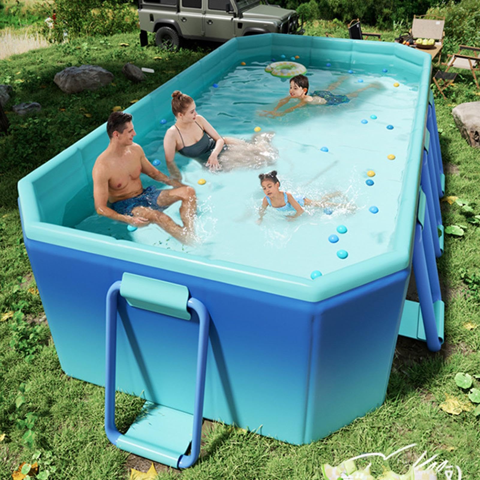 Piscina para perros - Piscina plegable de PVC | Piscina para vida útil