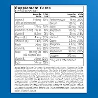 Vista 7 de One A Day Multivitamínico Healthy Advantage para hombres con vitaminas A, C, E, B6, B12, calcio y vitamina D, tableta, 200 unidades (paquete de 1)