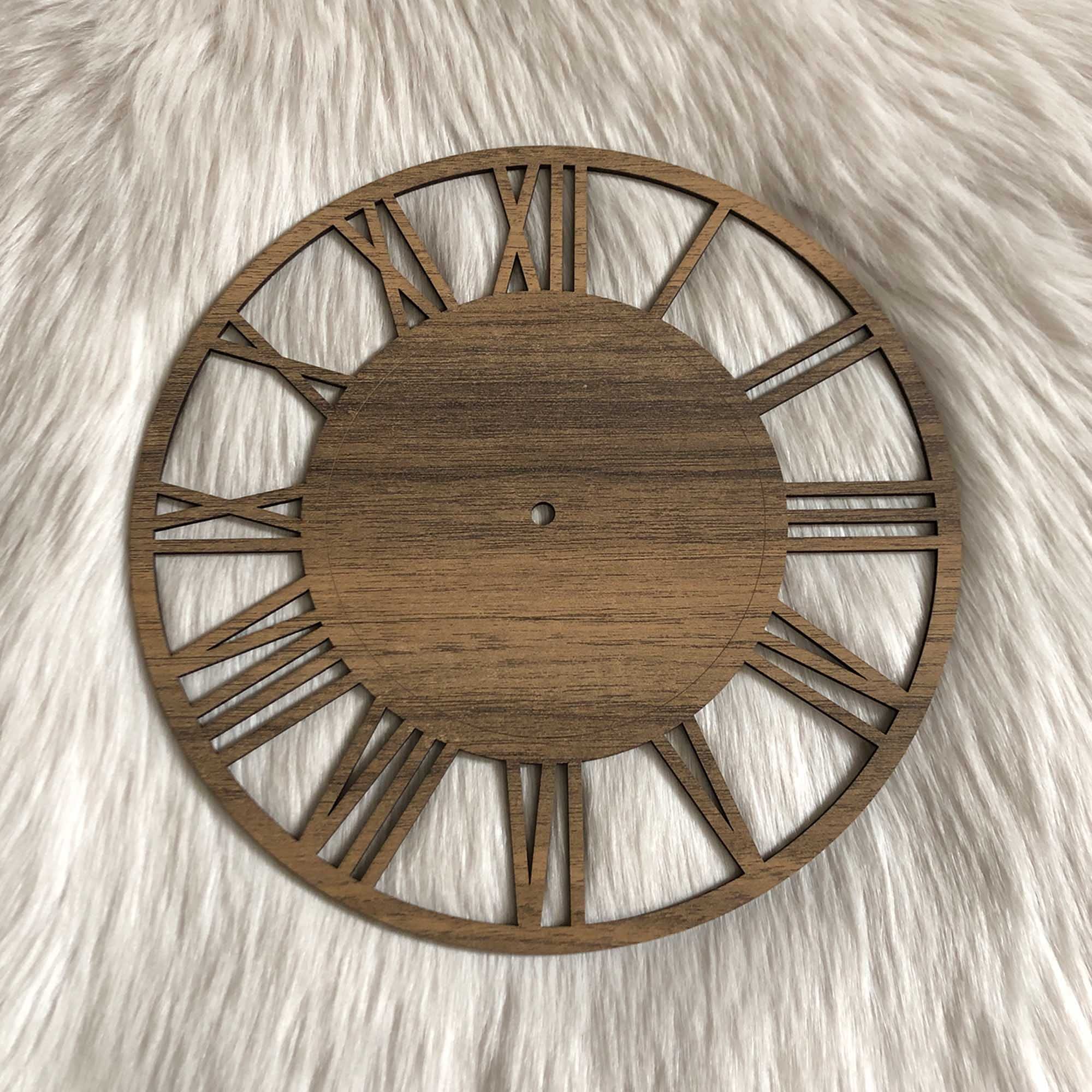 Roman Numerals Clock Face Template Simple Clock Face With Roman