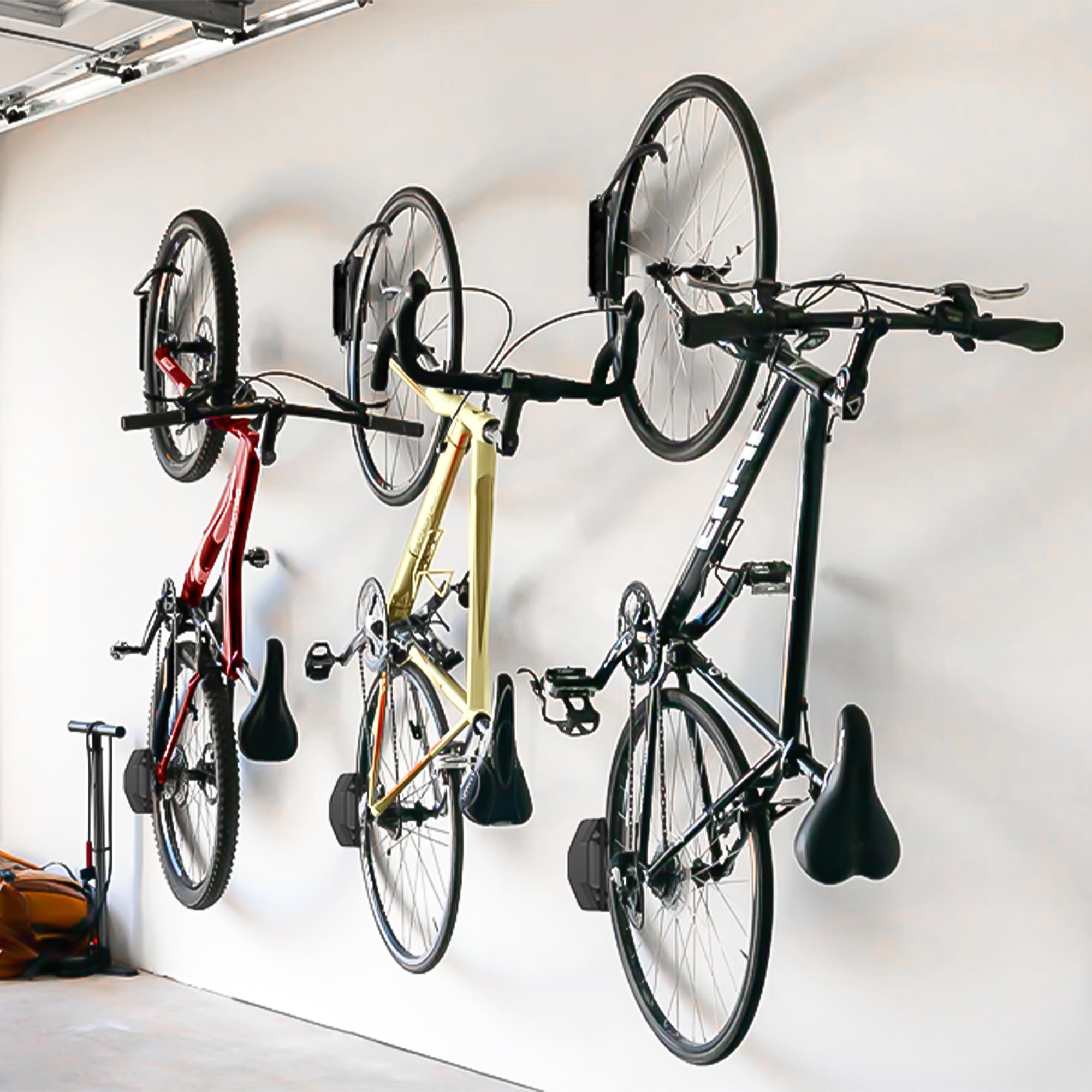 Bicycle Rack Garage Wall Mounted Bike Hanger Storage System Vertical - View #14