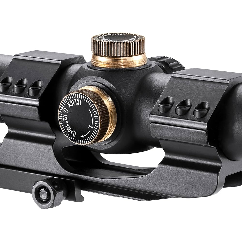 Amazon.com : Barska 1-6x24mm Rifle Scope with Cantilever