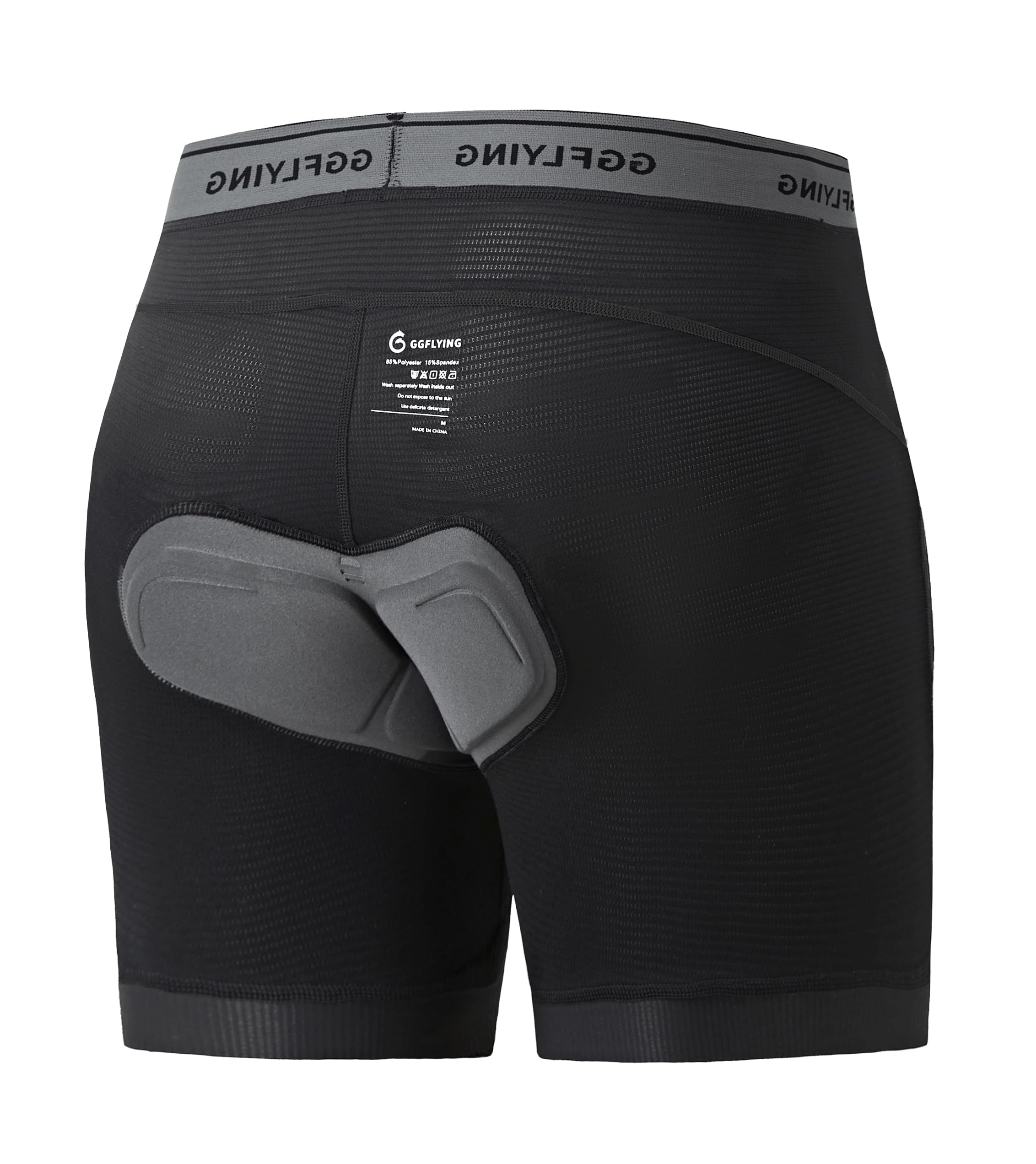 GGFLYING Fahrradhose Herren Gepolstert Radlerhose Radhose Kurz Radunterhose Fahrrad Unterhosen Fahrradunterhose Atmungsaktiv