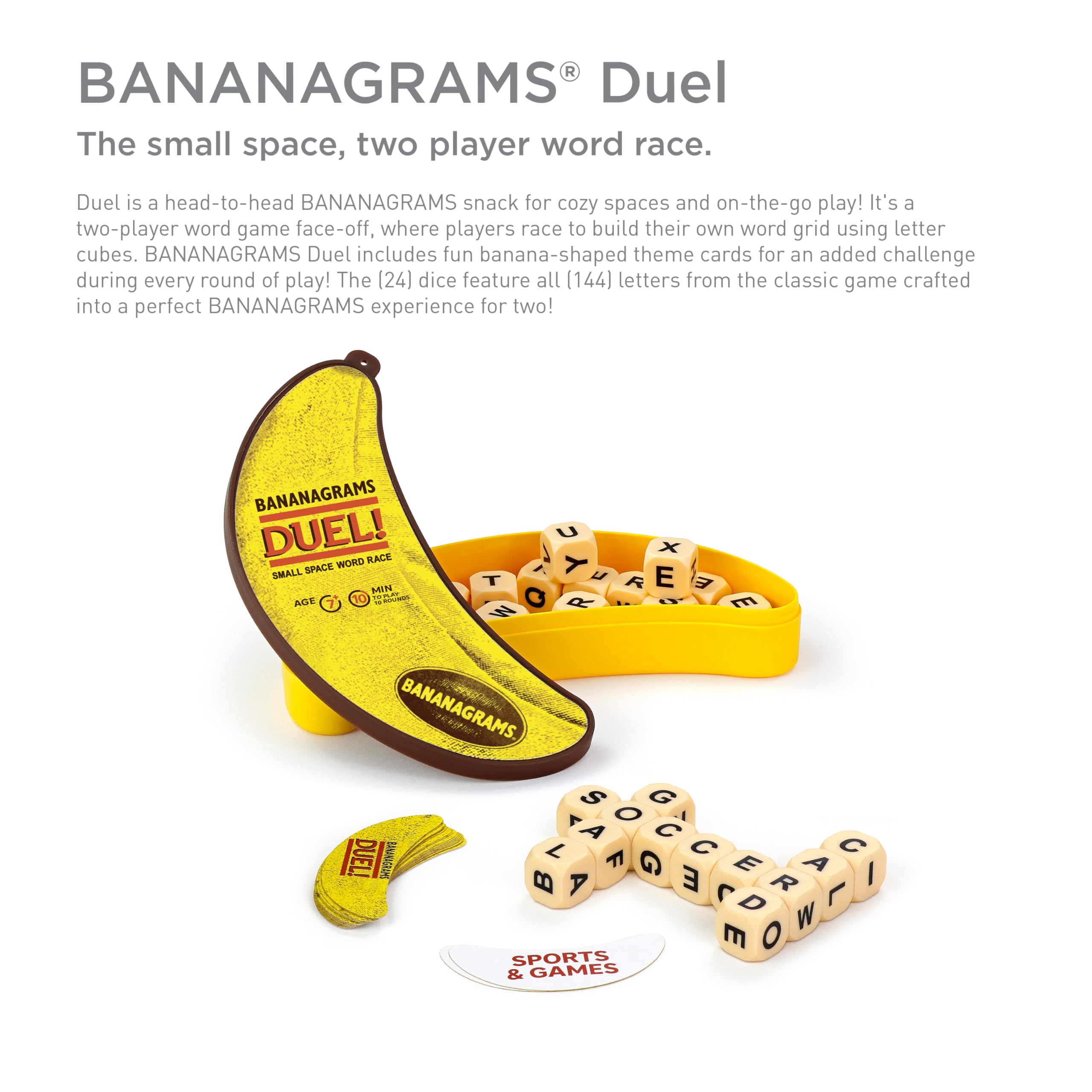 World's Smallest BANANAGRAMS & Duel BANANAGRAMS Bundle. - Image 6