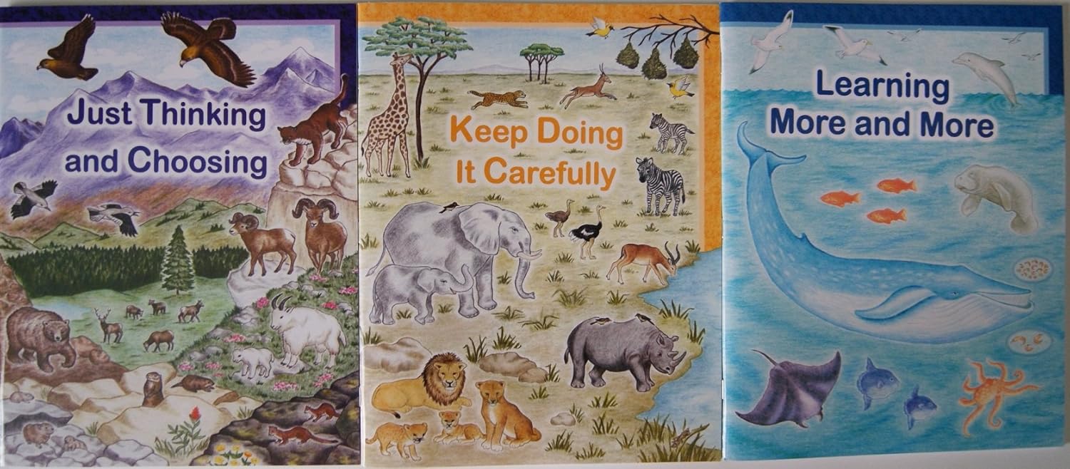 Early Learning Homeschool Preschool Curriculum: JKL Series of 3 Workbooks
