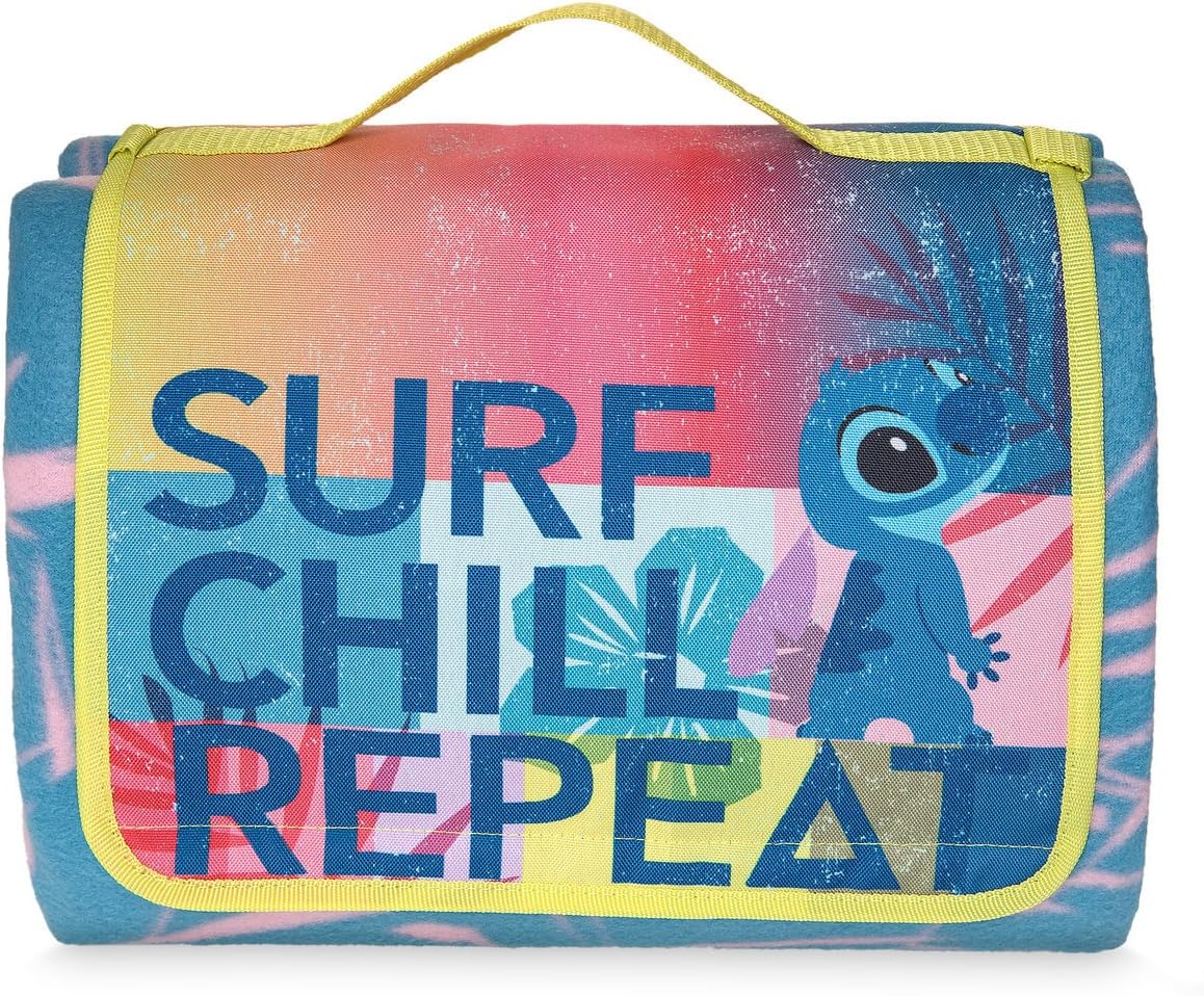 Disney Store Stitch Picnic Beach Blanket 2018