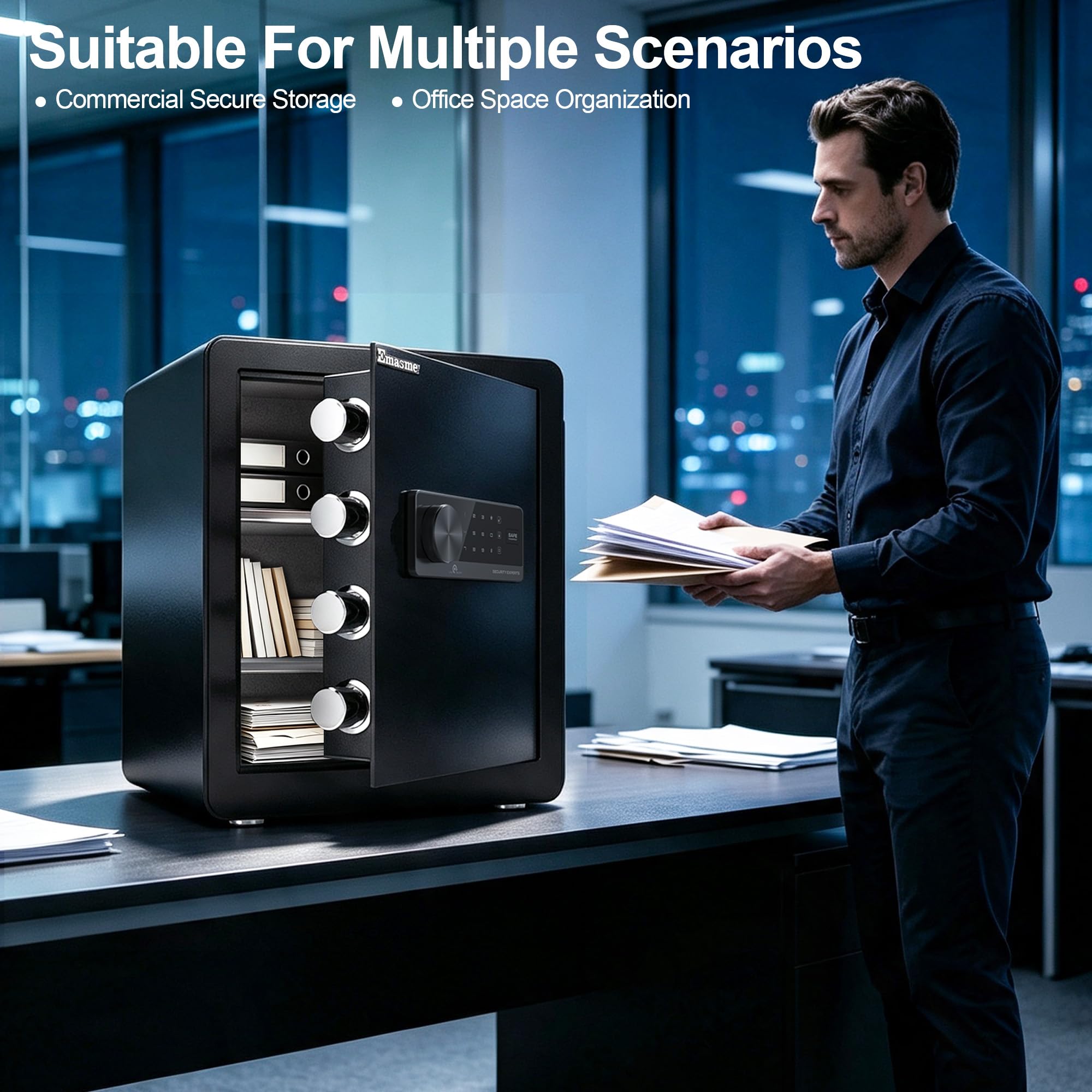 Caja fuerte electrónica de seguridad
